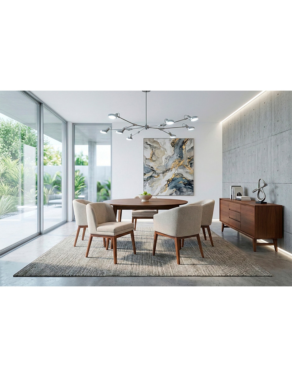 Mesa sí basi acor de mdf y madera